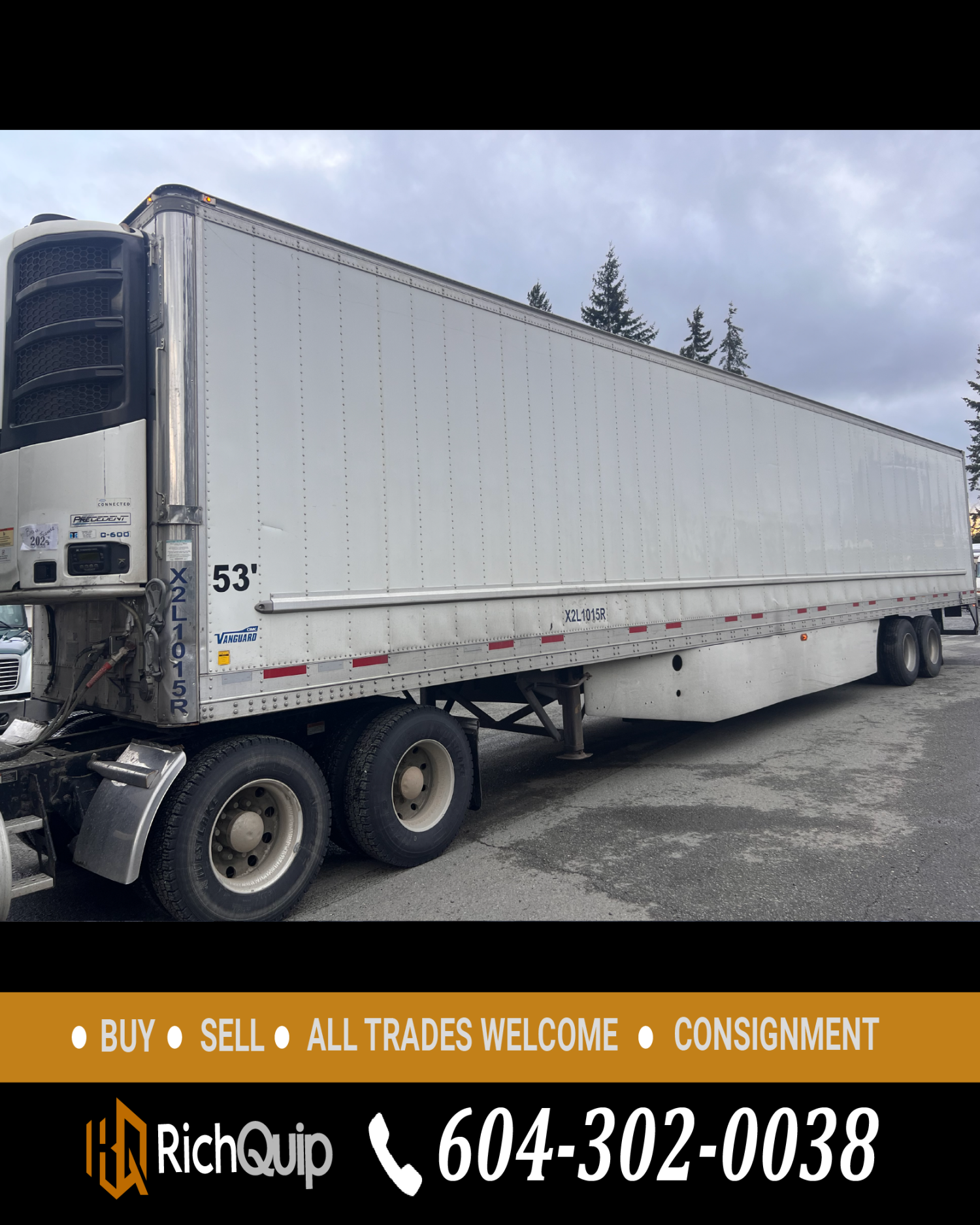 2019 CIMC 53ft Reefer Trailer