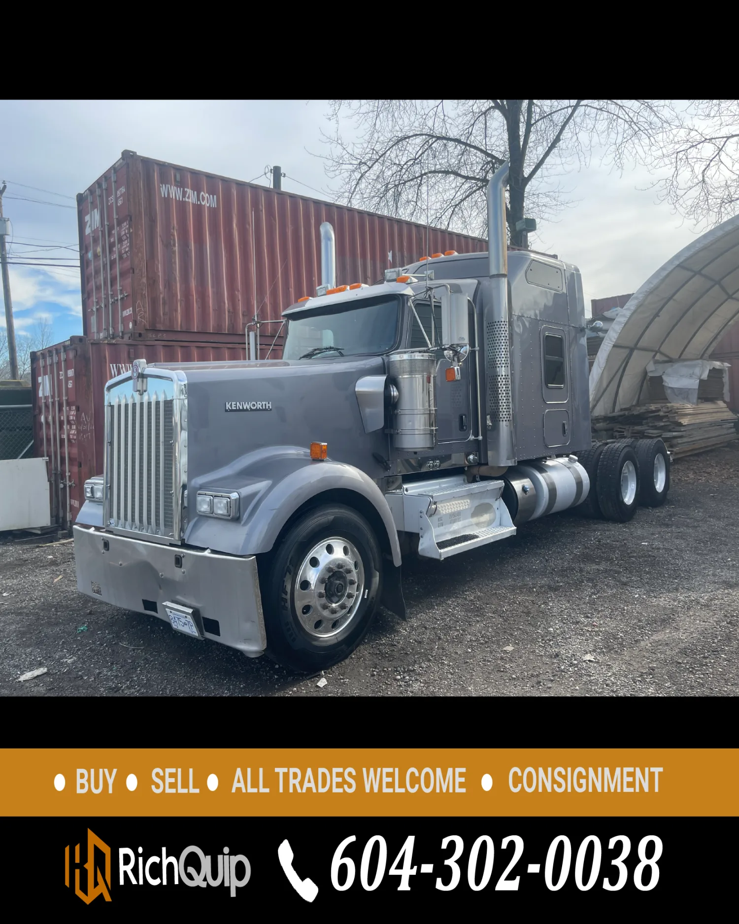 2020 Kenworth W900 Sleeper Truck Tractor