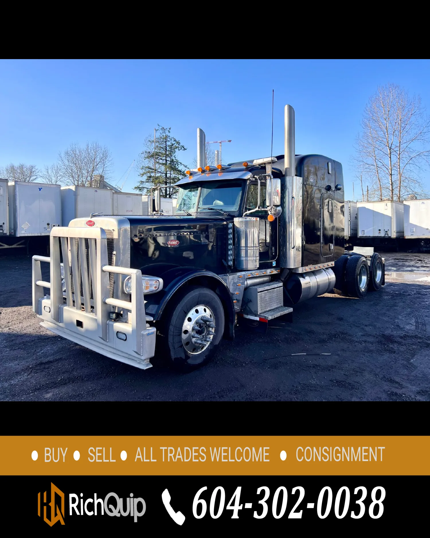 2023 Peterbilt 389L Sleeper Truck Tractor