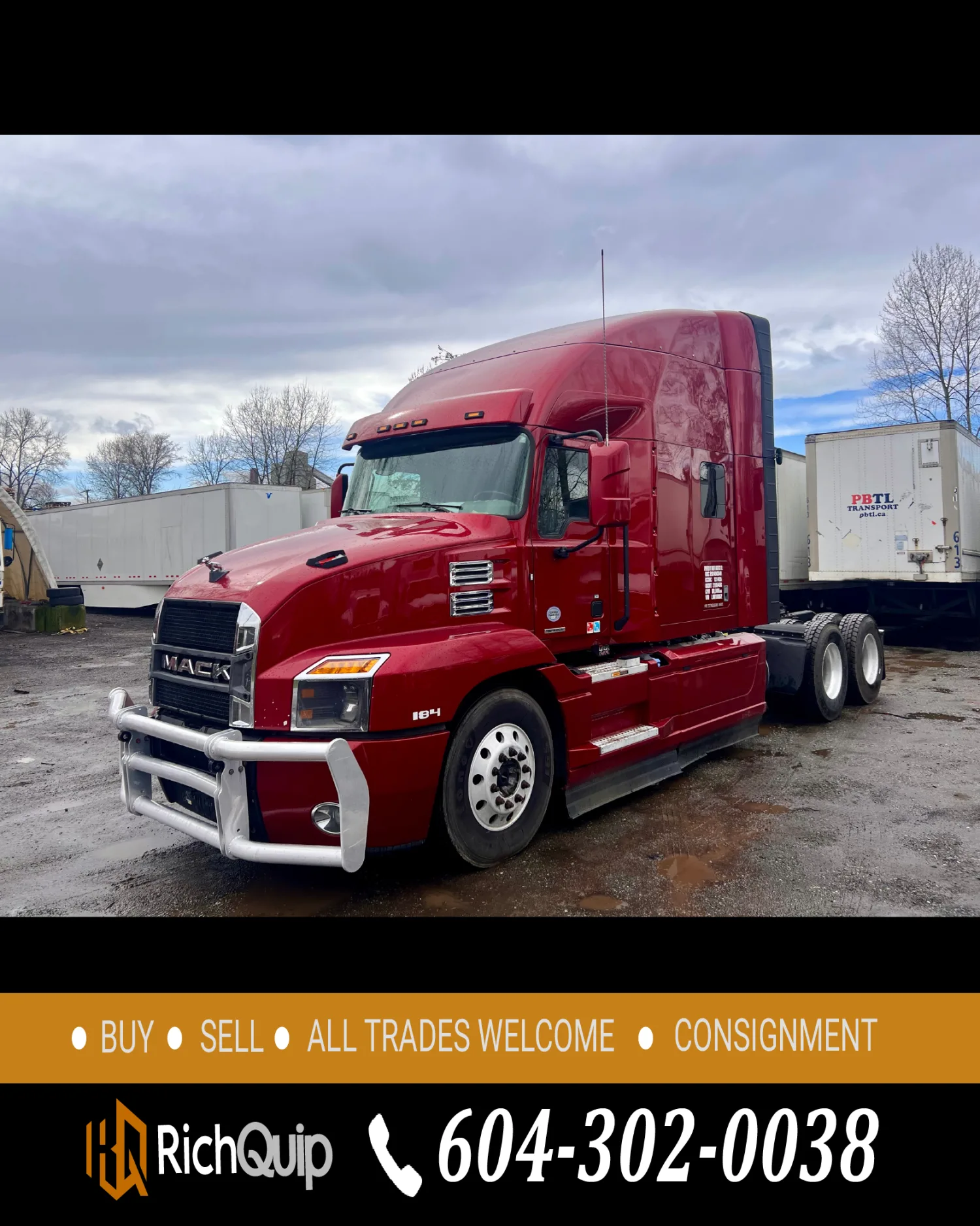 2020 Mack Anthem Sleeper Truck Tractor