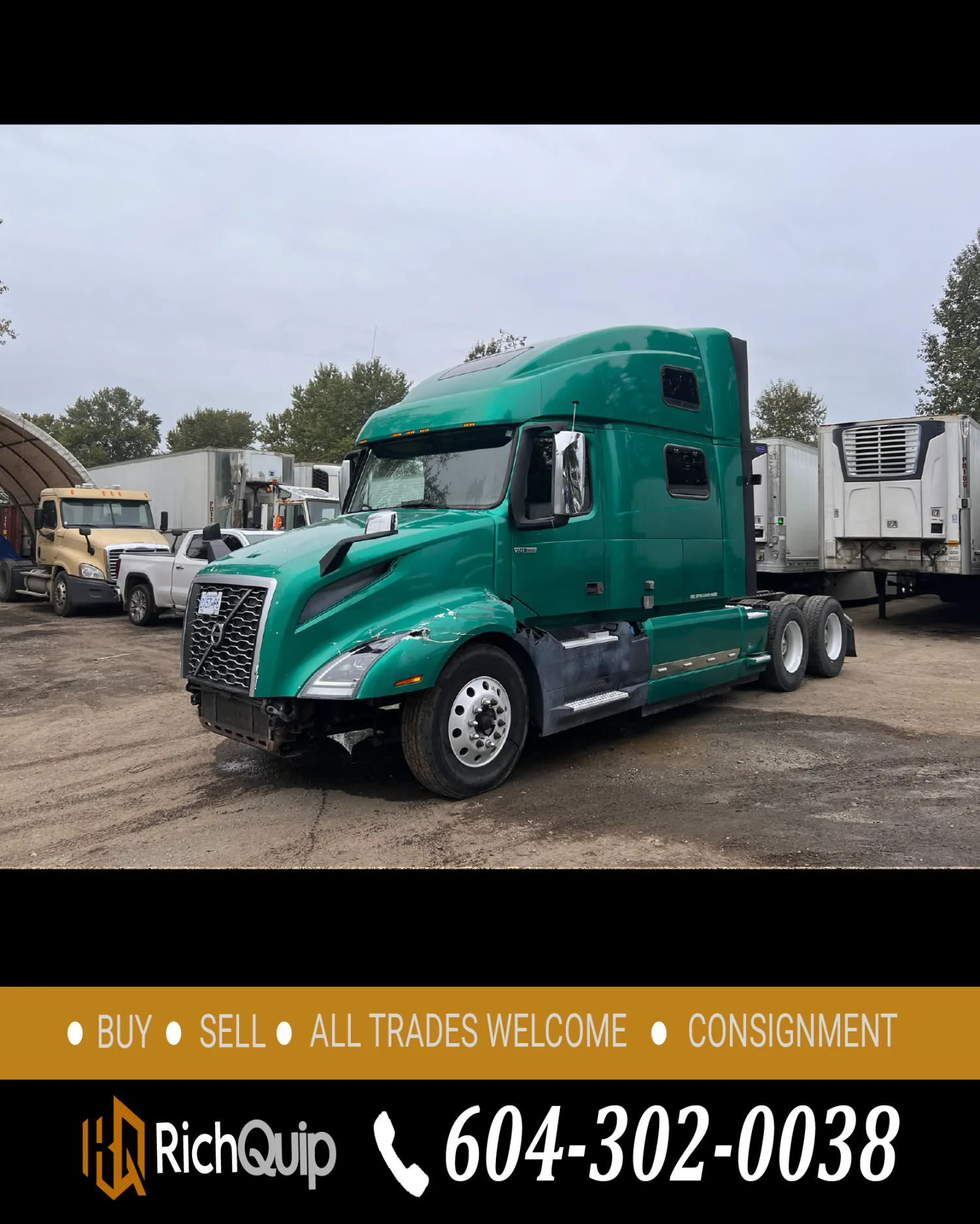 2021 Volvo VNL 860 Sleeper Truck Tractor